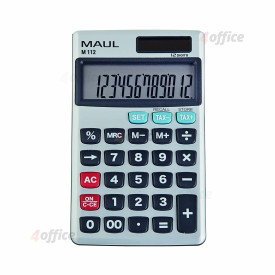 Kabatas kalkulators MAUL, M112, 12 cipari, nodokļu