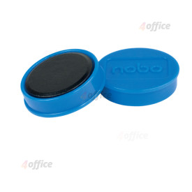 Magnētiskās tāfeles magnēti Nobo 10 iepakojumi 32 mm zili