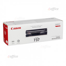 Canon CRG 737 (9435B002) melns kārtridžs lāzerprinteriem, 2100 lpp.