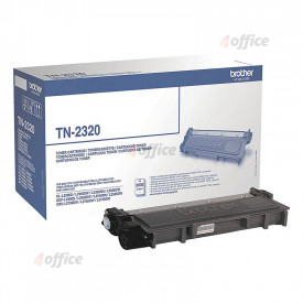 Brother TN 2320 (TN2320), melns kārtridžs lāzerprinteriem, 2600 lpp.