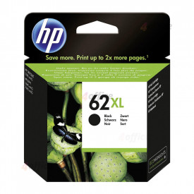 HP Nr.62XL (C2P05AE), melns kārtridžs tintes printeriem, 600 lpp.
