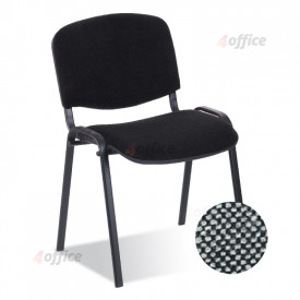 Krēsls NOWY STYL ISO BLACK C 73, gaiši pelēks
