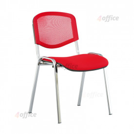 Konferenču  krēsls NOWY STYL ISO NET CHROME C 38, pelēks