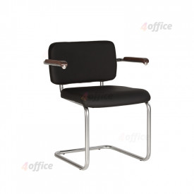 Krēsls NOWY STYL SYLWIA ARM V 16, bordo ādas imitācija