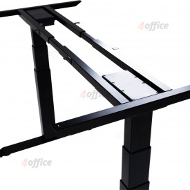 Regulējama augstuma galda rāmis SUN FLEX®DESKFRAME VI, 62 127cm, melns