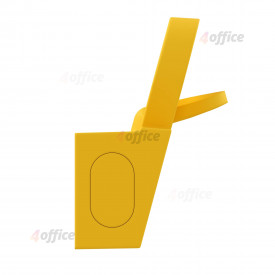 Pakaramais GRAU Cadi, 50cm, 4 āķi, dzeltens