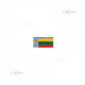 Lietuvas valsts karogs, 100 x 170 cm, no plāna auduma