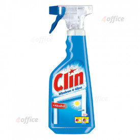 Stiklu tīrīšanas līdzeklis CLIN ar smidzinātāju, 500 ml