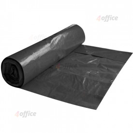 Atkritumu maisi SPINO, tilpums 250 L, 5 gab., 45 mkr, LDPE, 100 x 125 cm, melnā krāsā