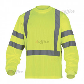 Krekls DELTA PLUS Rudder HV, garas piedurknes, dzeltenā krāsa, XL izmērs