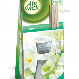 Gaisa atsvaidzinātājs AIR WICK White Floral, ar kociņiem, 25 ml