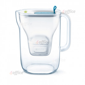 Ūdens filtrēšanas krūka BRITA Style 2.4L, zila, ar ūdens filtra kārtridžu MAXTRA