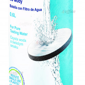 Ūdens pudele BRITA Vital, 0.6L, laima krāsas ar MicroDisc filtru