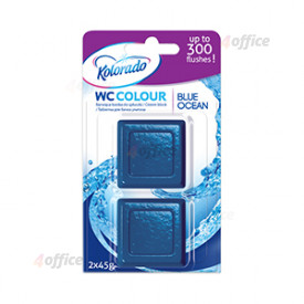 Tualetes tabletes WC Colour BLUE Ocean, 2x45 g