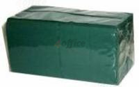 Bāra salvetes LENEK tumši zaļas, 24x24cm, 1sl., 400gab