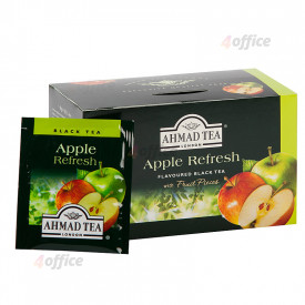 Melnā tēja AHMAD Alu Ābolu atspirdzinājums, 20 x 2 g maisiņi paciņā