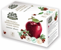 Tēja ŽOLYNĖLIS, augļu tēja  Summer Taste  ar ābolu un dzērvenēm, 50g (2,5g x 20gb)