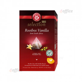 Rooibos tēja TEEKANNE Rooibos Vanilla 100 % RFA Luxury Cup 20 piramīdas maisiņi x2g