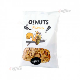 Zemesrieksti O!NUTS grauzdēti un sālīti, 150 g