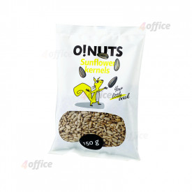 Saulespuķu sēklas O!NUTS, lobītas, 150 g
