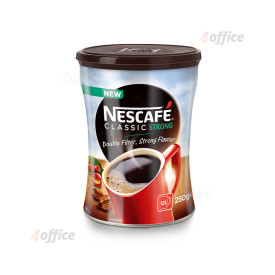 Šķīstošā kafija NESCAFE CLASSIC Strong, metāla bundžā, 250g