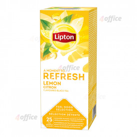 Melnā tēja LIPTON Citronu, 25 x 1.6 g