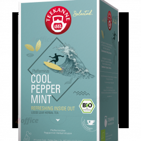 Piparmētru tēja TEEKANNE „Cool Peppermint BIO“ Luxury Cup 20 piramīdas x1,2g