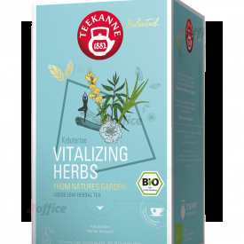 Zāļu tēja TEEKANNE „Vitalizing Herbs BIO“ Luxury Cup 20 piramīdas x2g