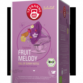 Augļu tēja TEEKANNE „Fruit Melody BIO“ Luxury Cup 20 piramīdas x2,75g