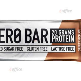Proteīna batoniņš BioTechUSA Zero Bar, dubultā šokolāde, 50g