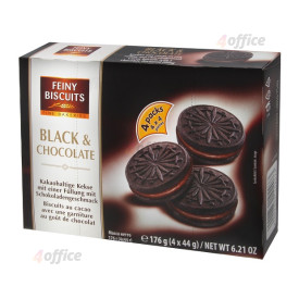 Cepumi FINE BISCUITS black&chocolate, 176g