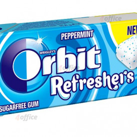 Dražejas ORBIT Refresher's Peppermint 15,6g