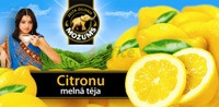 Melnā tēja MOŽUMS Citronu, 20x1.5g