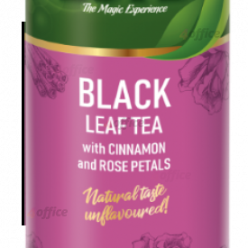 Melnā tēja LOYD ar kanēli  un rozu ziedlapiņām, 80 g