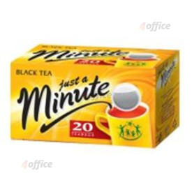 Melnā tēja JUST A MINUTE 20x1.4g