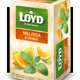 Zāļu tēja LOYD ar melisu un apelsīniem, 20x2g