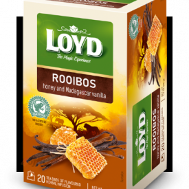 Sarkanā tēja LOYD Honey & Madagascar Vanilla, 20x2g