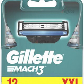 Gillette Mach3 kasetes 12 gab.