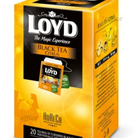 Melnā tēja LOYD Citrus FS 20x1,7g