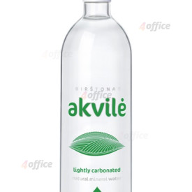 Dzeramais ūdens Akvilė, viegli gāz., stiklā, 0,75l (DEP)