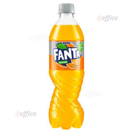 Gāzēts dzēriens FANTA Orange Zero, PET, 0.5l(DEP)