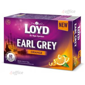 Melnā tēja LOYD Earl Grey ar apelsīna g. 60x1,5g