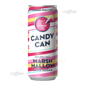 Gāzēts atspirdzinošs dzēriens CANDY CAN, ar marshmallow g., ar saldinātājiem,0.33l, bundža (DEP)