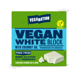 Vegānisks produkts uz kokosriekstu bāzes salātiem VEGANATION, porcija,150 g.