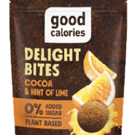 Kakao Bites ar datelēm un apelsīniem GOOD CALORIES, 65g