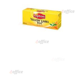 Melnā tēja LIPTON Yellow Label Express, papīra maisiņos, 2gx25gab