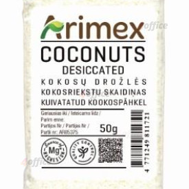 Kokosriekstu skaidas ARIMEX, 50g