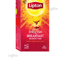Melnā tēja LIPTON, English Breakfast, 25gab