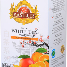 Tēja baltā Basilur Premium White Tea Mango & Orange, 20 pac