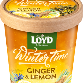 Herbal LOYD WINTER TIME Beramā tēja ar ingveru un citronu, 50g